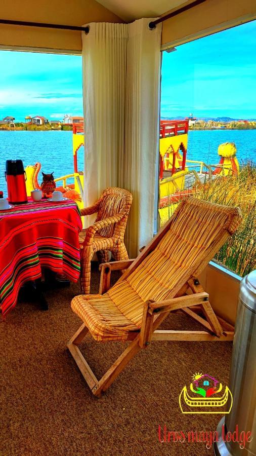 Uros Maya Lodge Puno Eksteriør bilde
