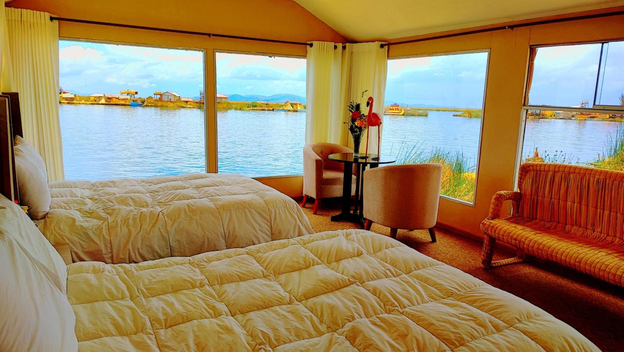Uros Maya Lodge Puno Eksteriør bilde