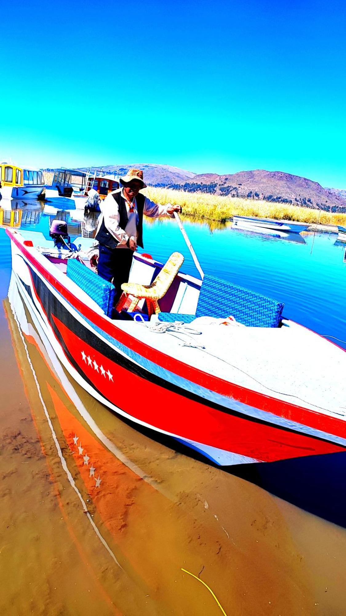 Uros Maya Lodge Puno Eksteriør bilde